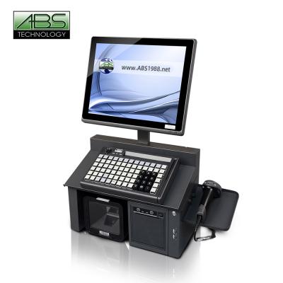 Large supermarket computer system pos systems with  touch screen pos system self service for Supermarket checkout scene