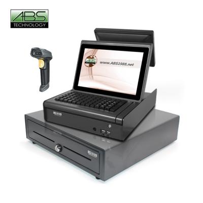 Pos system wireless secondary screen  Metal body integrated 78 keyboard for sim enabled pos system